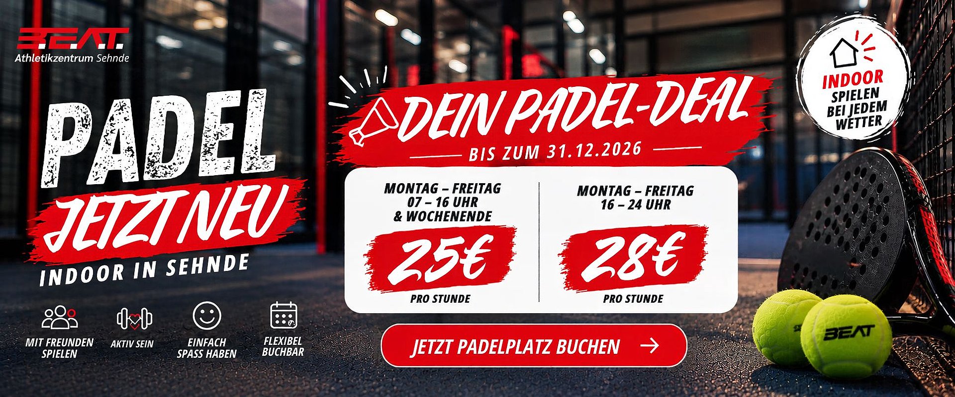Indoor Padel in Sehnde